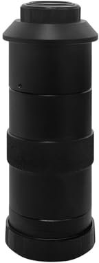 Yilingjc 0,5–3-faches Zoom-Vergrößerungsobjektiv für USB-Industrie-Videomikroskop-Kamera-Mikroskop-Objektiv, 100-fache C-Halterung, Mikroskop-Objektiv