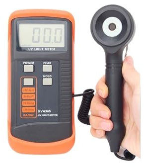 Posemètre Luxmètre UV 0~400m W/cm Capteur UV UVA&UVB Filtre de correction de lumière Instrument de rayonnement ultraviolet Luxmètre UVA365