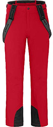 Bergson Flex | Herren Skihose - Normal-/Kurz-/Langgrößen, wasserdicht (20.000 mm) & verschweißte Nähte, Winddicht & atmungsaktiv (20.000 g/m²), warm wattiert (50 g/m²) & elastisch, Oberschenkel-Venti