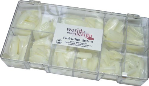 WoND 500 N-Tips (Style 11) in Tipbox, Gr. 1-10