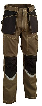 Cofra 40-00V015 - Pantaloni Alla Zuava da Lavoro Bricklayer in Cordura, Peso 290G/M², 40-00V01503-56