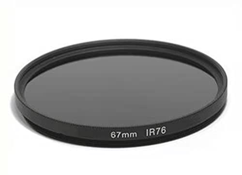 49 52 55 58 62 67 72 77 82 mm 550 590 630 650 680 720 760 850 950 1000 NM Ir. Filtro a infrarossi a infrarossi for Fotocamera DV (Caliber : 40.5mm, Color : 760nm)