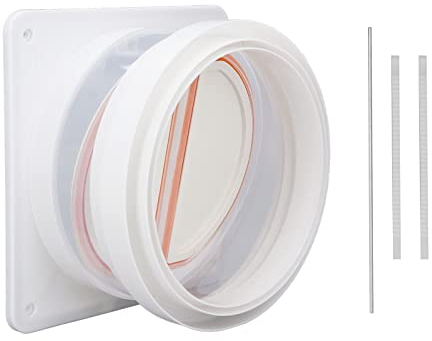 Kitchen Range Hoods Check Valve Single Way Leakage Proof Odor Control Pipe Air Outlet Valve Air Outlet System