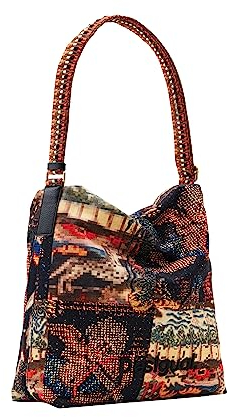 Desigual Women's BOLS_Tapestry ESTRASBURGO, Black