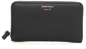 Emporio Armani Brieftaschen, Schwarz , Taglia Unica, geldbörsen