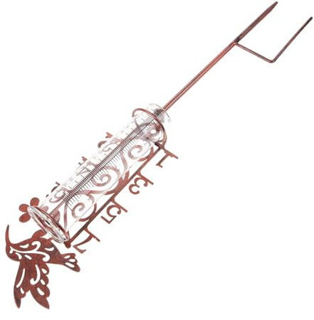 SOLUSTRE Misuratore Decorativo Portatile Con Capacità Facile Installare e Cortili Design Per Gli Spazi