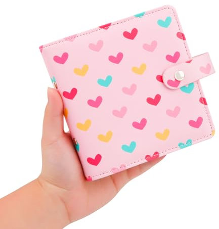 112 Album Photo pour Instax Mini Film(54 x 86 mm),2x3 inch livre d'images Compatible avec Polaroid Zink et HP Sprocket Instant Photo Paper,K-pop Photocards (Rose)