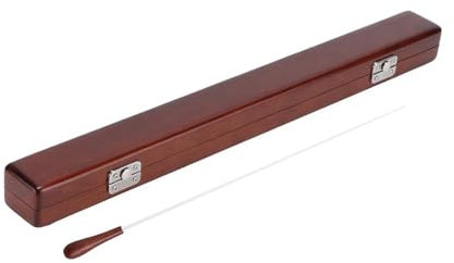 Dickly Holzgriff Taktstock Orchester Taktstock mit Taktstockbox Musik Taktstock