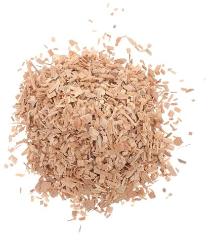 Milisten Hickory Wood Chips for Bbq Smoking Grill Compatible Wood Chunks for Charcoal Gas Electric Grills Easy to Use for Meat Steaks Brisket Outdoor Barbecue Smoking Accessory