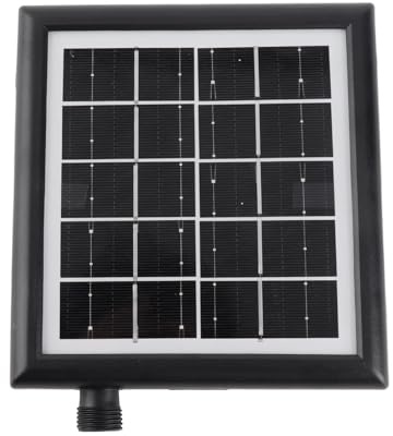 EIMSOAH Boîte de Commande de Guirlande Lumineuse Solaire, 4 Luminosités, 8 Modes de Clignotement, Panneau de Commande de Guirlande Lumineuse LED IP65, Entrée 4,5 V, Sortie 24 V, pour