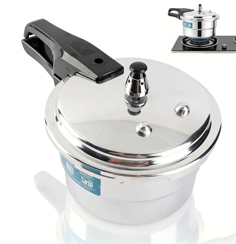 ZAWELIYO Autocuiseur 3L en Aluminium, Marmite de Cuisson Rapide, Fond 3 Couches Compatible Induction Gazpour des Repas Sains à la Maison et dans la Cuisine