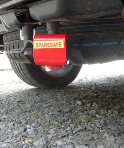SpareSafe rad-Diebstahlsicherung für VW T5 T6 Transporter, Caravelle, California & Caddy