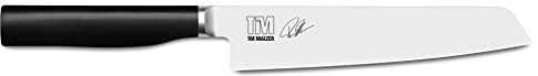 KAI Tim Mälzer Kamagata coltello universale giapponese 15,0 cm lunghezza lama - acciaio inossidabile 4116 forgiato - 56 (±1) HRC - manico in POM lucidato - coltello universale - Made in Japan