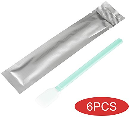 Yctze hisopos Limpieza Sensor Limpiador de sensores, CMOS CCD Limpiador de sensores Limpiador de hisopos Kit Adhesivo para cámaras réflex Digitales DSLR Limpiador de sensores de cámara de Fibra Sint