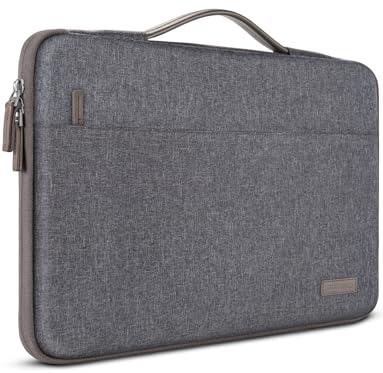 DOMISO 17.3 inch Laptop Case Sleeve Protective Cover Compatible with 17.3 inch HP Pavilion Envy 17/Lenovo IdeaPad/Acer/ASUS/Dell/Alienware/LG Gram,Water Resistant Computer Bag with Handle,Dark Grey