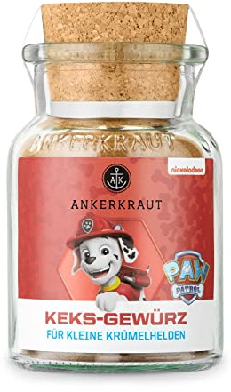 Keks Gewürz (Paw Patrol: Marshall), 60g im Korkenglas