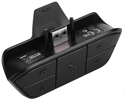 Stereo-Headset-Adapter One, Staubdichter Stereo-Headset-Adapter für One mit Spielsteuerung und Stereo-Sound-Synchronisation Adapter Headset One