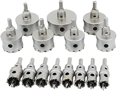 1pc 12-200mm TCT Lochsäge Bohrer Legierung Hartmetall Kobaltstahl Lochöffner Metallschneiden Für Edelstahl Legierung Metall Bohren,150mm
