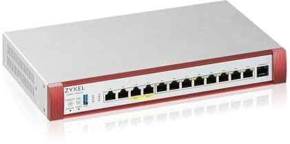 Zyxel USGFLEX500H Firewall | 150 Benutzer PoE+ | 1 Jahr Entry Defense Pack | 2x 2.5G + 8x GbE + 2x 2.5G PoE+ (30W), 10 Gbps SPI, Sicherheit mit IPSec/SSL VPN