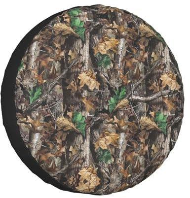 Cold Tree Camouflage Printed Tire And Wheel Protector, Universal Wheelhouse Suitable For Many Vehicles