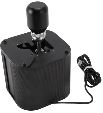 Goshyda PC-USB-Simulator-Schalthebel, Kompatibel mit G29 G27 G25 G920 T300RS GT-Lenkrad, USB-Handbremse, Anwendbar für WRC für EST für LFS-Rennspiele
