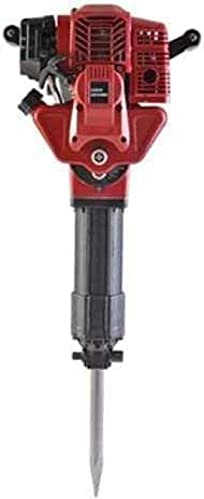 1700W Concrete Breaker,2 Stroke Gasoline Jack Hammer Drill,Strong and Durable Petrol Demolition Hammer,2 Chisels,for Concrete Blocks, Brick, Rock, Road Maintenance