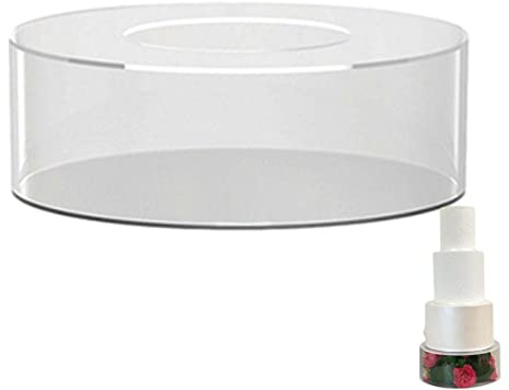Generisch Acryl-Kuchenscheibe, Transparente, Befüllbare Tortenständer Aus Acryl, Kuchen-Dessert-Bäckerei-Display-Halter, Kuchen-Box, Pizza-Ständer Für Die Küche Zu Hause
