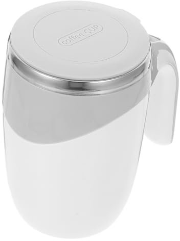 CHILDWEET Automatic Stirring Cup Stainless Steel Portable Travel Mug Magnetic Stirring Cup for Tea Protein Shakes
