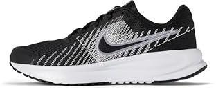 NIKE Damen Run Defy Sneaker, Black White Wolf Grey, 38.5 EU