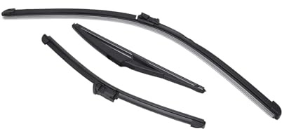 Heckwischerblätter Für FIAT 500 500C 500L 2009-2023 Vorne Und Hinten Scheibenwischer Klingen Wischerblätter-Sets Für Front Und Heck