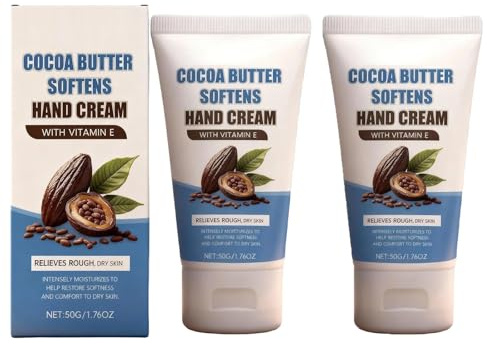 Hand Cream - Travel Size Hydrating Balm, 50g Intensive Fast Absorbing Ointment Balm, Revitalizing Nourishment For Sensitive Rough Palms Cuticles,Dry Cracked Skin Lotion, Quick Absorb (2pcs)