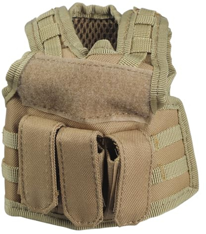 Xoktlde Petites vestes de bière, gilets de bière, gilets de bière, porte-boissons, gilets d'extérieur réglables