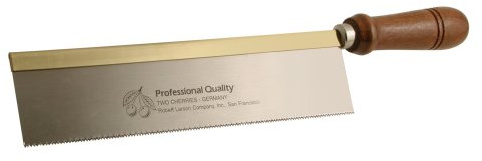 Two Cherries 520-6020 10-Inch Brass Back Dovetail Saw