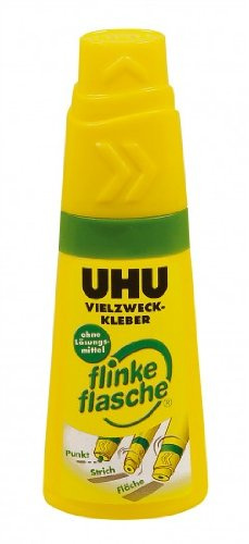 UHU 46340 ohne Lösungsmittel Alleskleber Flinke Flasche 40g,VE=12