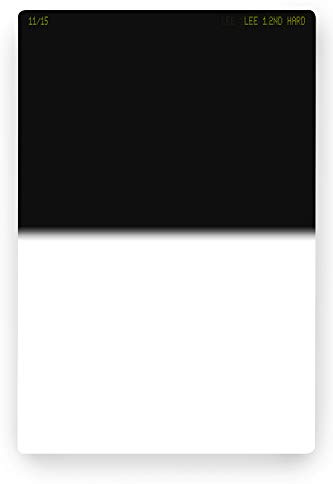 Lee Filters Grauverlaufsfilter (Grauverlauffilter, Graduated Neutral Density ND-Filter) ND 1,2 Hard Grad für 100mm-Filterhalter