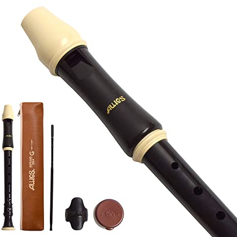 Aulos 204A Flöte, Kunststoff, 3 Stück