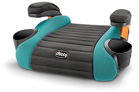 Chicco GoFit Backless Booster Car Seat, Portable, No-Latch, 40-110 lbs