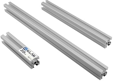 KLAK 20 - Aluprofil 20x20mm Nut 6 Aluminium Systemprofil Typ I 110cm 1100mm