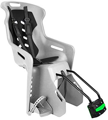 nFun Asiento Trasero con Accesorio de Marco Animado,Niño,Greige/Antracita Solamente
