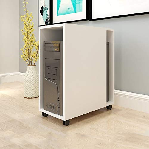 Soporte CPU Bajo Mesa Soporte de host de CPU de escritorio extraíble CPU multiusos de la CPU de la CPU de la CPU del soporte de la CPU de la CPU con 4 ruedas de ruedas de ruedas, 5 colores Soporte par