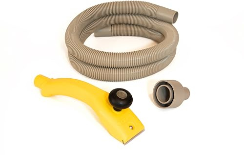 Hyde Dust-Free Scraper Attaches to Wet/Dry Vacuums to Remove Paint Chips, Dust, and Debris While Scraping, Included Replaceable 2.5 Inch Carbide Scraping Blade, Removeable Pull Knob with Hammer Head