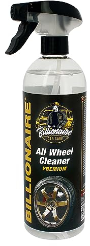 S SUMEX Billionaire All Wheel Cleaner Premium Spray Limpia Llantas Férrico para Coche y Moto Descontaminante Disuelve Toda la Suciedad Rápido y Eficazmente sin Frotar 750ml