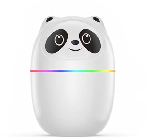 Humidificador Bebes, Mini Humidificador, Difusor Vapor Niños, 220ML/6H, Cable USB, Luz Nocturna Bebes, Humidificador Bebes Mocos y Tos Pequeño