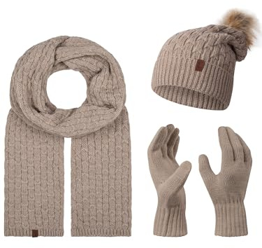 Rock Creek Winter Mütze Schal Handschuh-Set M78