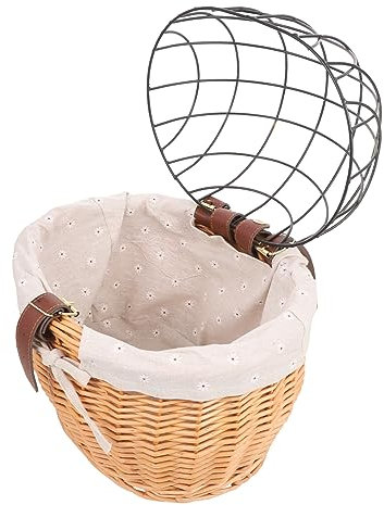 Anneome Panier De Transport Amovible pour Animaux De Compagnie Sacoche De Vélo pour Chiens Et Espace De Rangement Facile à Porter Installer