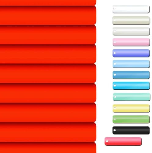 Grün Aluminium Jalousie Verdunkelungs Horizontal Jalousien 25mm Lamellen Anpassbare Jalousetten Für Türen Fenster Für Haus/küche/büro(Rot)