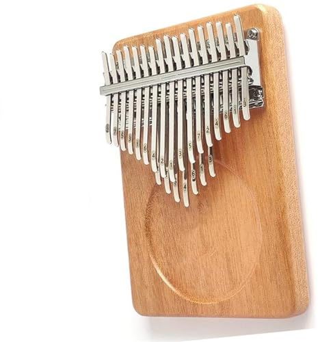 Anfänger-Kalimba Kalimba Daumenklavier Mit 21 Tasten Chromatische Tastatur Aus Okoume-Holz Langes Sustain