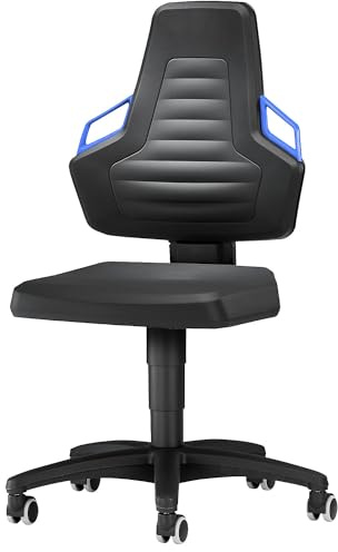 bimos | Arbeitsdrehstuhl Nexxit | Mit Handgriff, mit Rollen, PU-Schaum