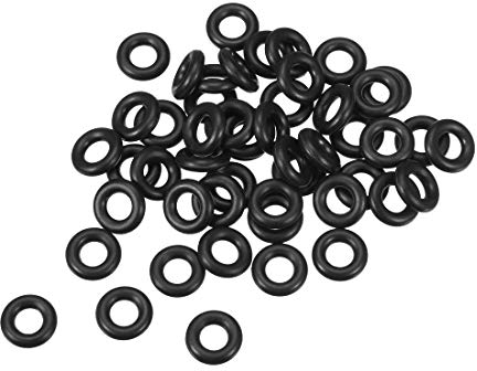 sourcing map Packung mit 50 Nitrilkgummi O-Ringe 13mm AD 7mm ID 3mm Breit Dichtung