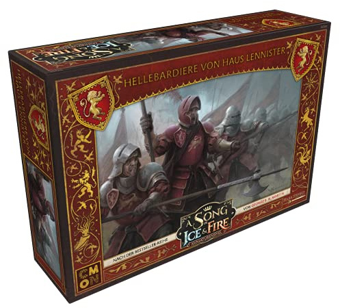CMON, A Song of Ice & Fire – Hellebardiere von Haus Lennister, Erweiterung, Tabletop, 2 Spieler, Ab 14+ Jahren, 45+ Minuten, Deutsch, Mehrsprachig